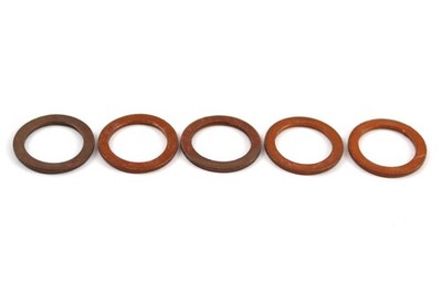 5x Mercedes-Benz Dichtung Ölwannenschraube Dichtring Kupfer 14x20x1,5mm