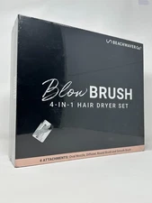 NEW BEACHWAVER Co. Blow Brush 4-in-1 Hari Dryer Set, Midnight Rose