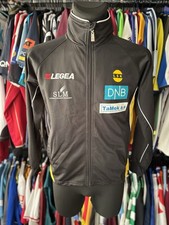 Lillestrøm SK Lillestorm football track top zip shirt jersey legea size S