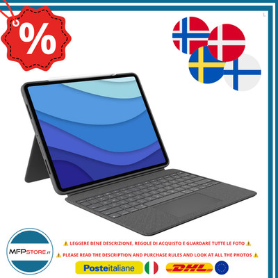 Logitech Touch Combo Tastatur für iPad Pro 12.9'' (5^ und 6^ Gen.) - ungetestet