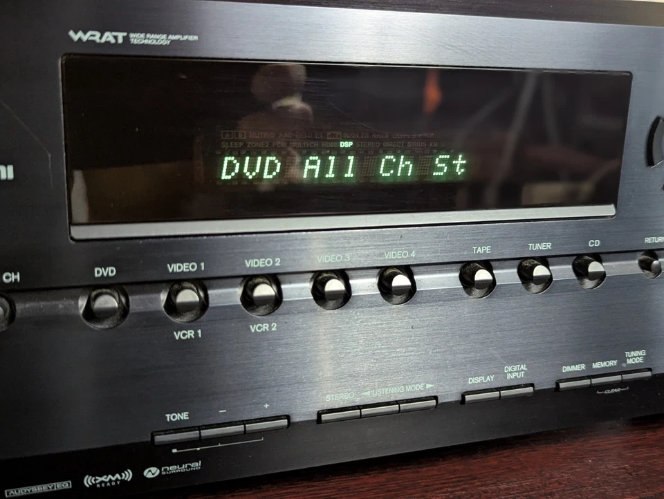 Onkyo HT-R640 5.1 Ch HDMI Home Theater Surround Sound Receiver Tested No Remote - Image 3 of 4