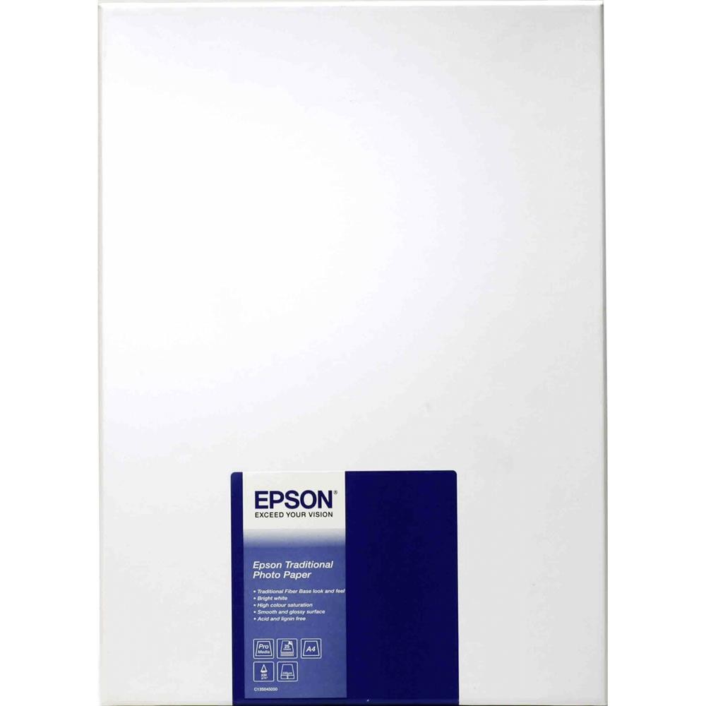 Epson Traditional Photo Paper - Fotopapier - A4 210 x C13S045050 8190₽