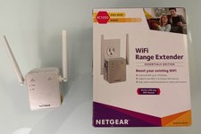 NETGEAR EX6120100NAS Wi-Fi Range Extender 2 For Price Of 1 Including Box 