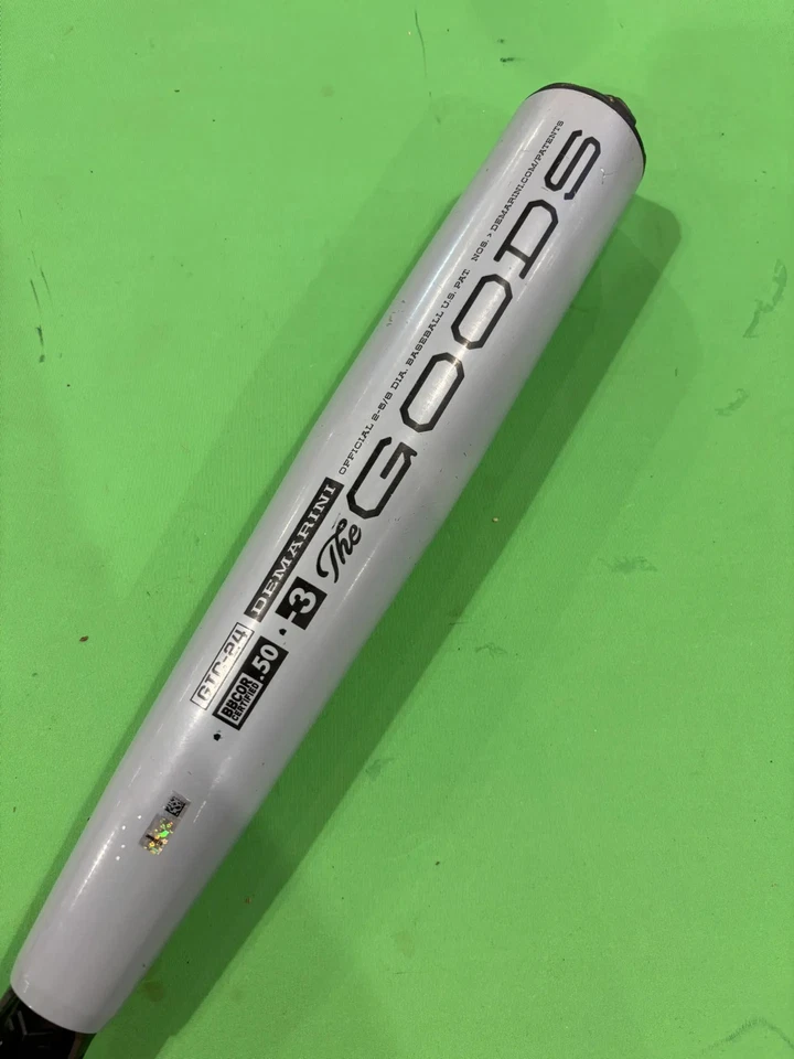 DeMarini The Goods Bat 2024 certificado BBCOR (-3) híbrido 30 oz 33" *tiene un... Foto 2 de 4