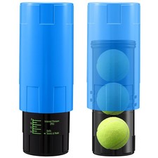 1 Pack Tennis Ball Pressurizer - Tennis Ball Storage Canister Holds 3 Balls U...