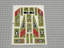 New LEGO Sticker Sheet Only 70006 Cragger's Command Ship Legends of Chima