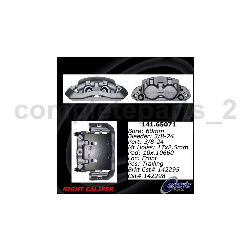 2 pinzas de freno traseras derechas para Ford LCF 4,5 L Foto 4 de 4