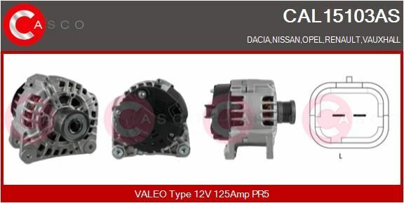 Lichtmaschine FüR Dacia Logan,Sandero; Opel Movano,Vivaro; Nissan Qashqai /-image