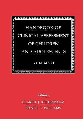 Handbook of Clinical Assessment of Children and Adolescents (Vol. 2) by ...