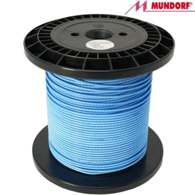 MUNDORF ACW 105P-BU rame Angelique filo Mundorf filo di rame 0,5 mm PVC BLUE