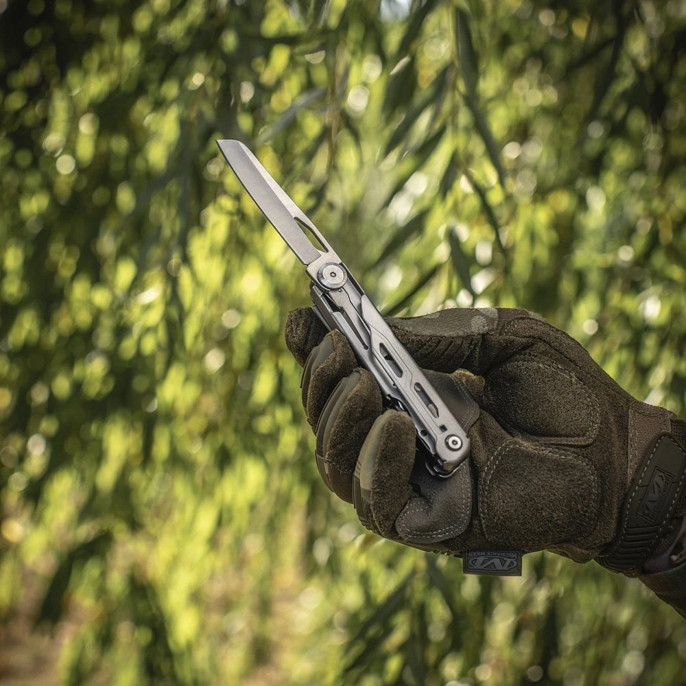 M-Tac Compact 5-in-1 Multitool Folding Knife with Screwdriver Camping Essential M-Tac Compact 5-in-1 Multitool Folding Knife with Screwdriver Camping Essential