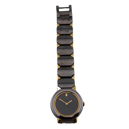 Vintage Lassale 2E20 681H Gold Tone Diamond Womens Quartz Watch New Battery Thin Lassale Womens Quartz Watch 2E20 681H Gold Tone Diamond Thin  main image 3