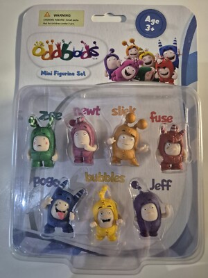Oddbods Mini Figurine Set