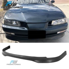 Fit 92-96 Honda Prelude Type R Style PP Front Bumper Lip Spoiler Black