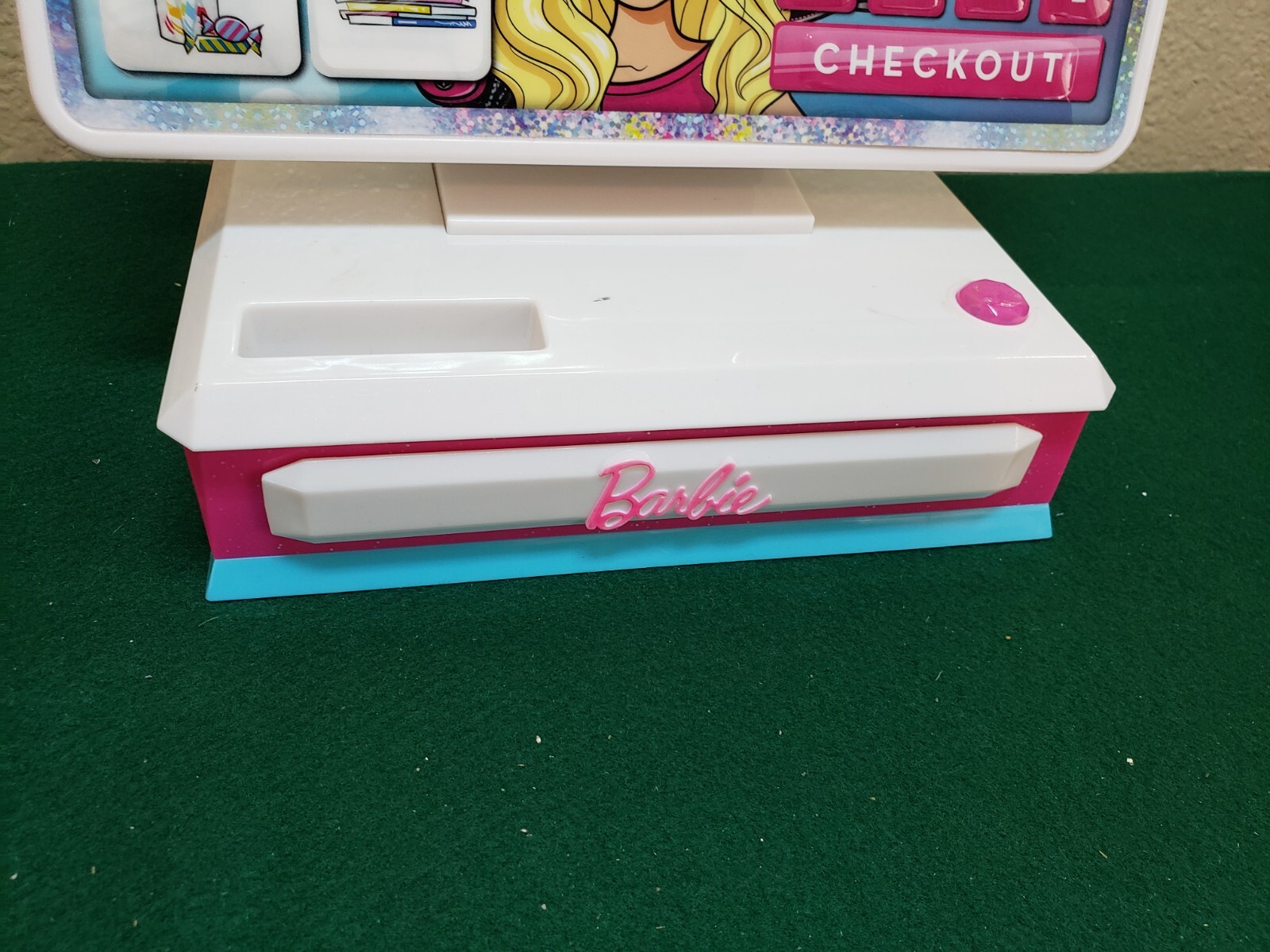 как выглядит Barbie Talking Electronic Cash Register, Just Play, tested- working фото