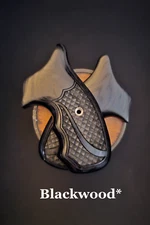 Kimber K6s DASA FGT Fingergroove Target Grips "Double Dragons" • All Colors