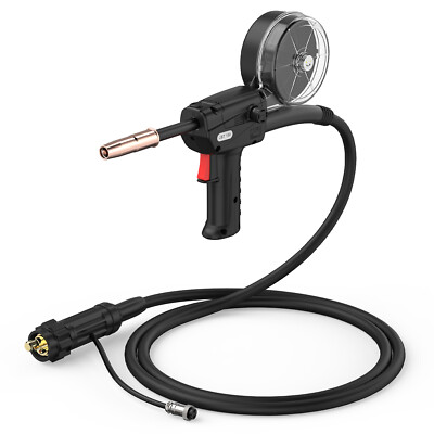 #ad Spool Gun 150A 10ft Euro Connection MIG 205DS PRO MIG 185DS Tweco Torch Head $129.99