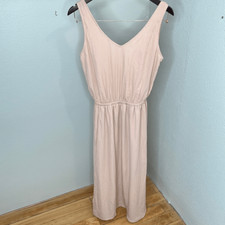 Show me your Mumu Kendall Maxi dress M dusty blush crisp