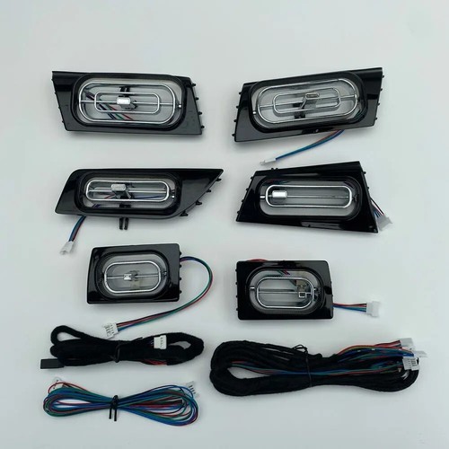 For BMW 5 series F10 F18 2012-2017 LED Air Vent Ambient Light Interior Trim Set - Picture 3 of 16