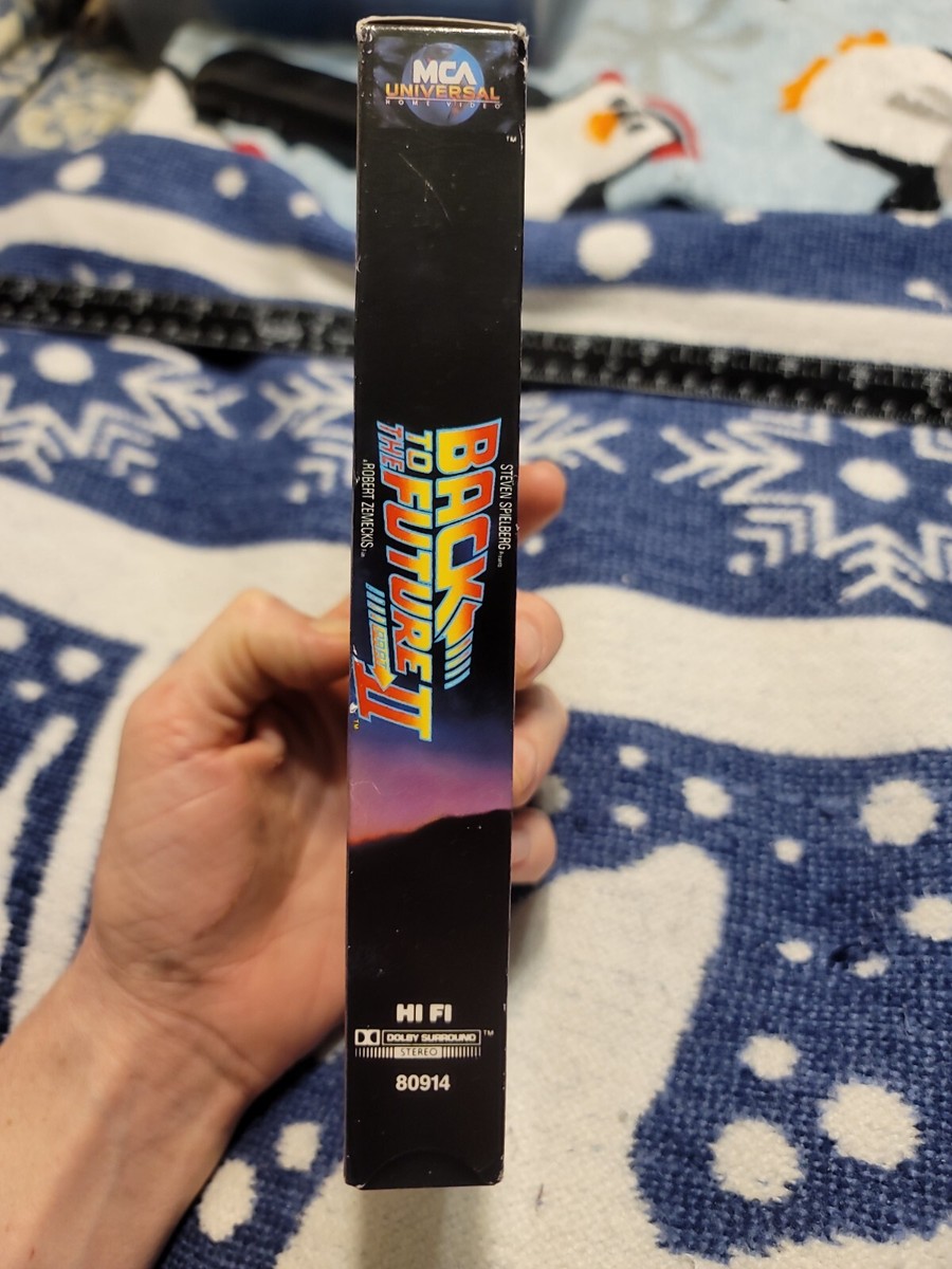 Back to the Future 2 (VHS, 1989) Michael J. FOX Christopher Back to the Future 2 (VHS, 1989) Michael J. FOX Christopher