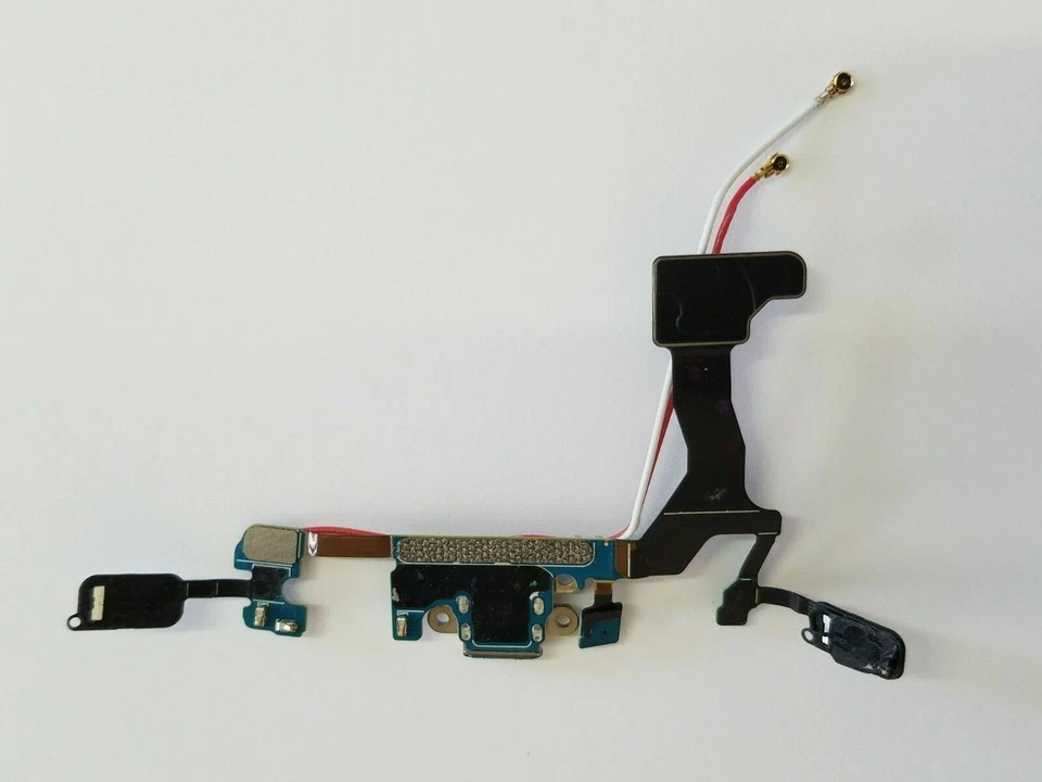 Samsung Galaxy S7 Edge SM-G935A carregador USB porta de carregamento micro dock cabo coaxial - Imagem 3 de 4