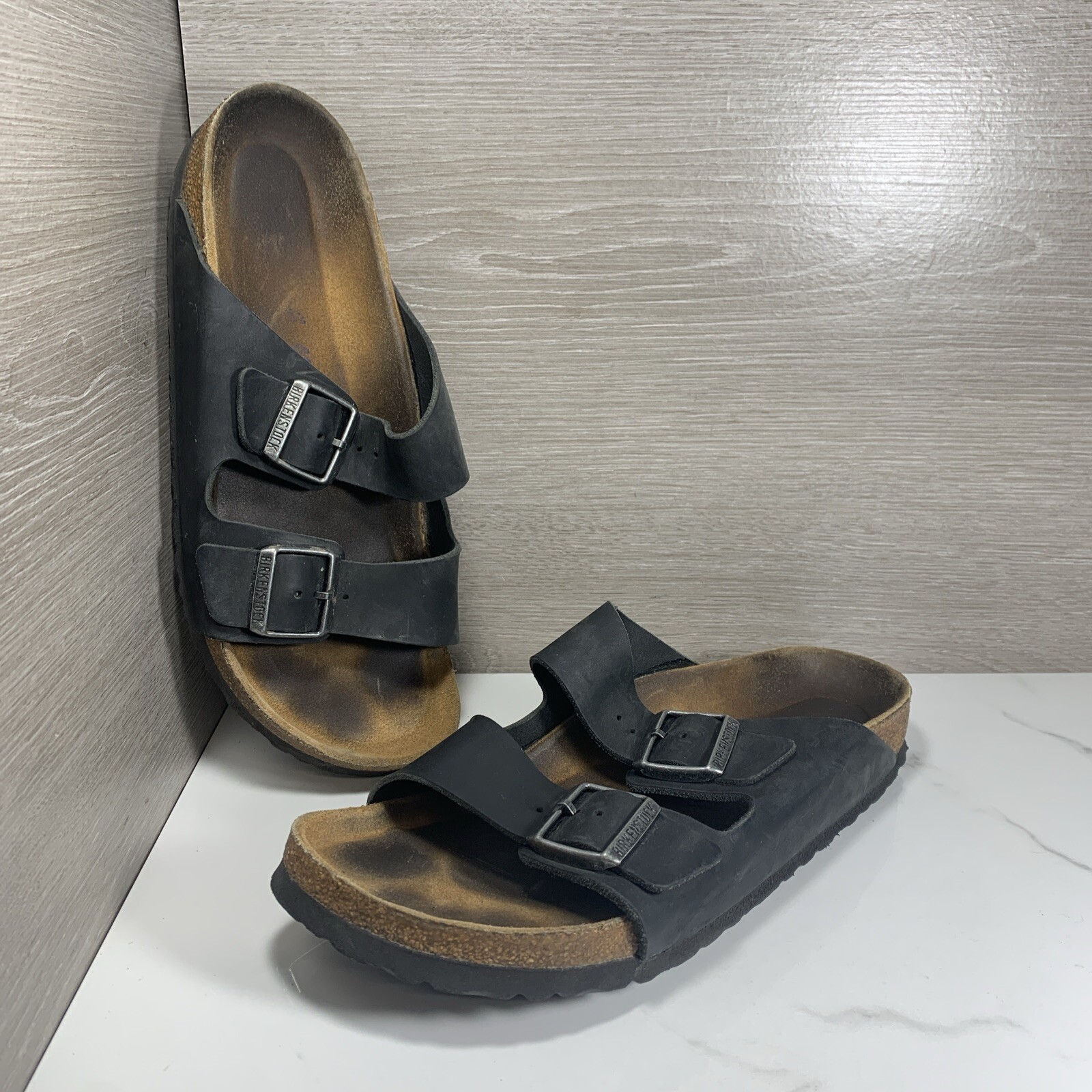 Birkenstock Size 42 Unisex Arizona Soft Footbed Leather Sandal