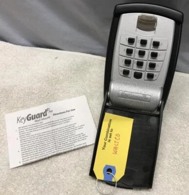 KEYGUARD Pro Combination Punch Button Lock Box - Wall Mount KEY SAFE
