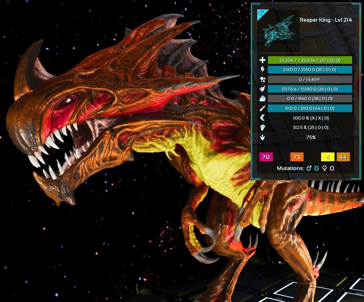 ARK Survival Ascended - Reapers Alto Livello PVE - Account/Server Per PS5/XBOX/PC