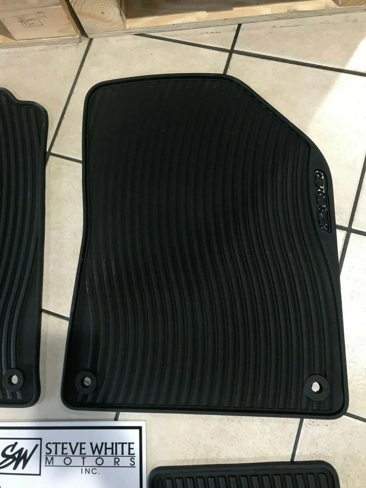 15-16 Chrysler 200 Black All Weather Floor Mats Set of 4 Factory Mopar New Oem - Изображение 4 из 4