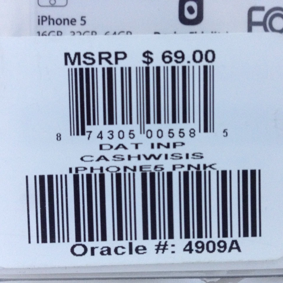 Funda tipo billetera móvil Incipio Cashwrap ISIS rosa iPhone 5 5S + limpiador ZAGG gratis nueva en caja Foto 3 de 4