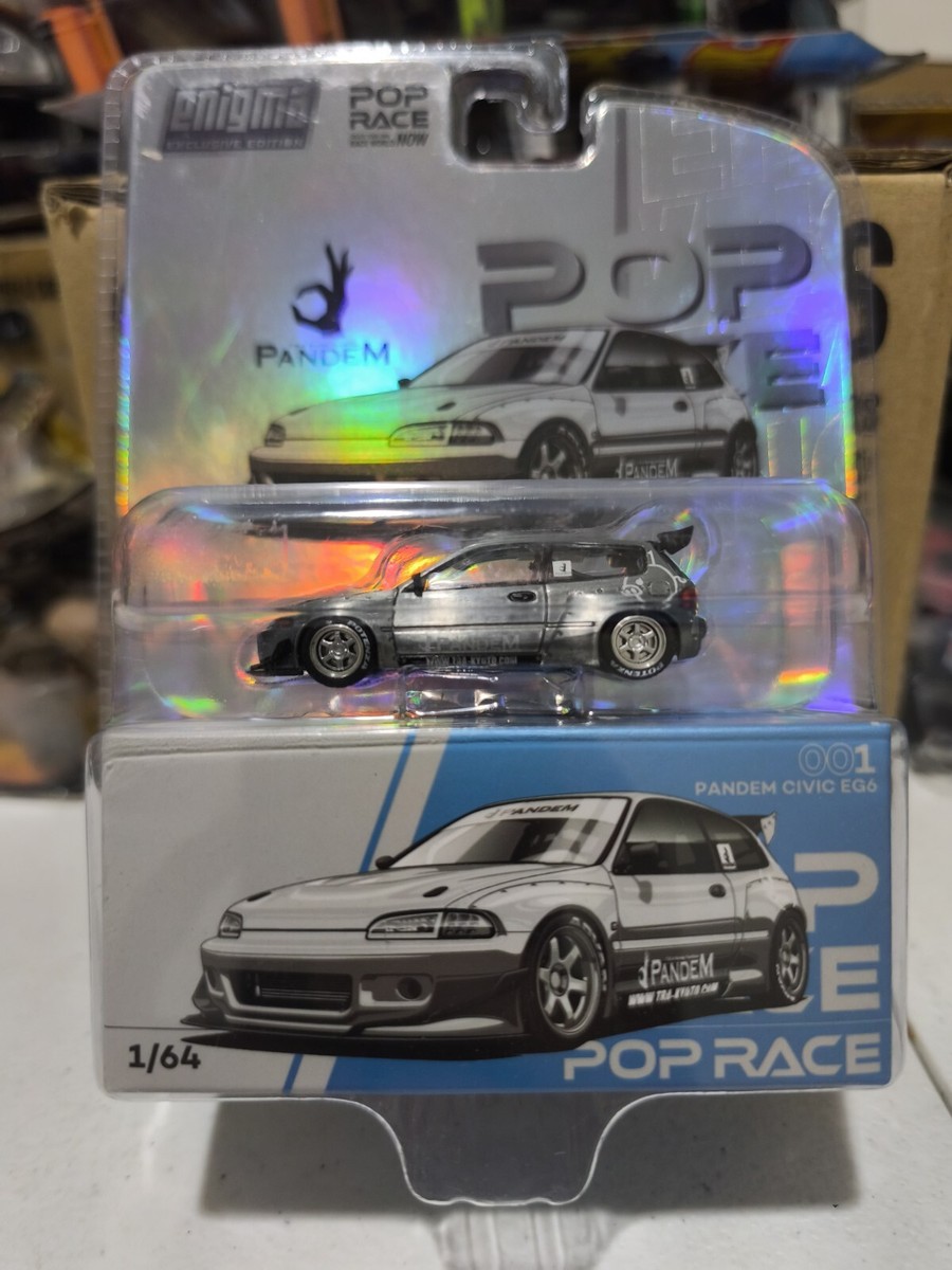 POP RACE Chase Pandem Civic EG6 Enigma Metallic 001 | eBay