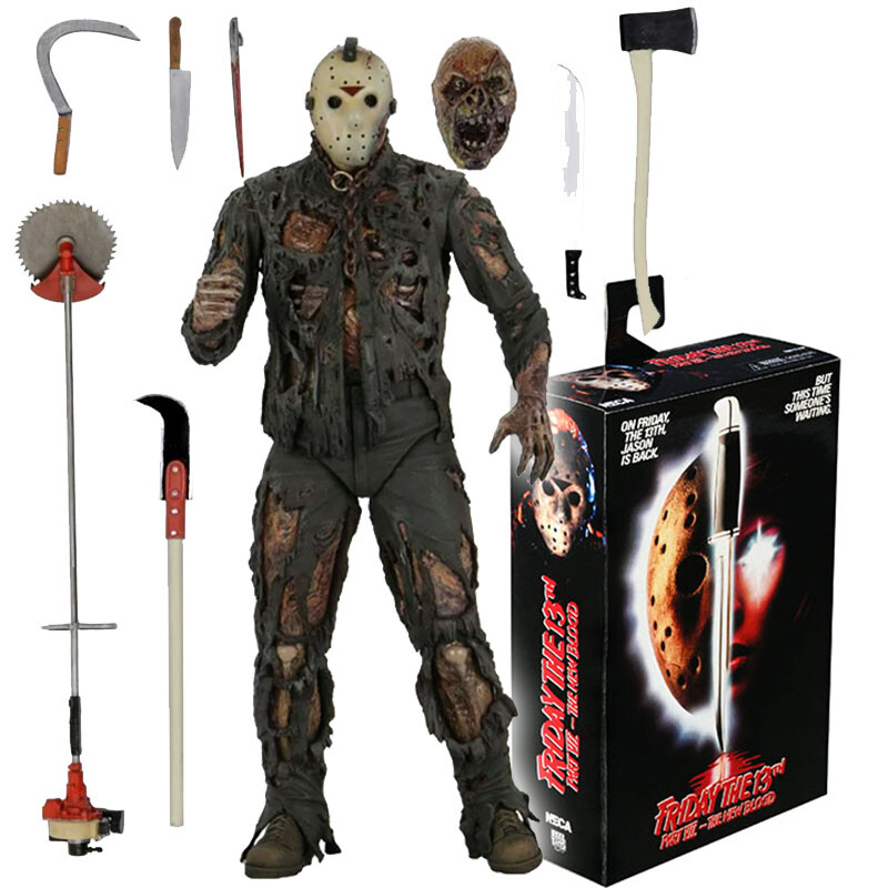 NECA Friday The 13th Part 7 New Blood Jason Voorhees 7" Action Figure Sealed