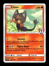 Pokemon Litten 182/SM-P KFC Kentucky Fried Chicken Promo Card