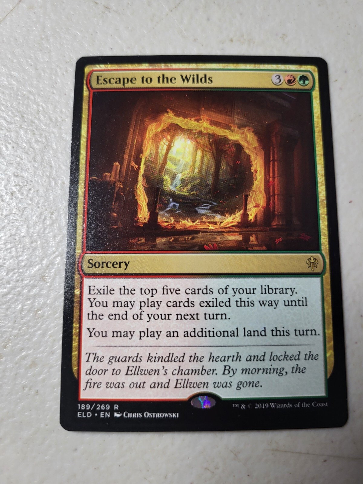 1x Magic the Gathering MTG Escape to the Wilds (189)