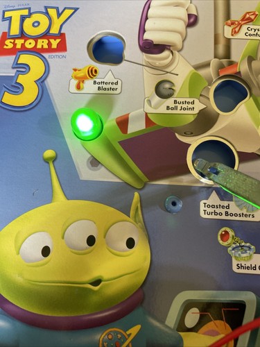 Hasbro Operation Toy Story 3 Buzz Lightyear Game Working Good Condition - Picture 3 of 6