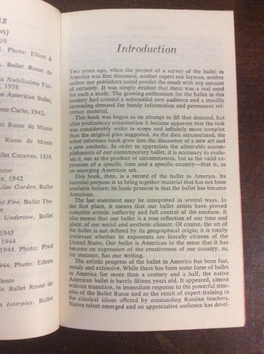 Ballet A Mentor Book 1953 PB George Amberg BookGnu - Imagen 9 de 12