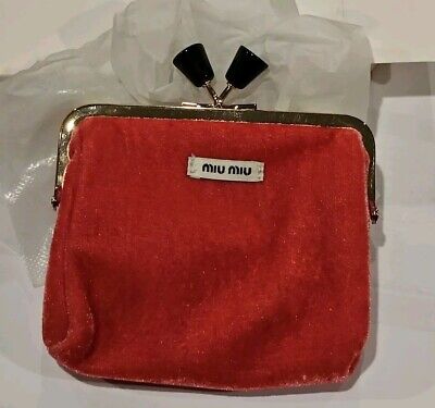 Official MIU MIU Limited Ed. Coin Purse, Accessory Pouch Hot Official MIU MIU Limited Ed. Coin Purse, Accessory Pouch Hot