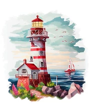 Huge XXXL Car Decal Sticker Lighthouse Decal
