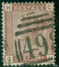 GREAT BRITAIN SG-166, SCOTT # 79, USED, VERY GOOD-FINE, GREAT PRICE!