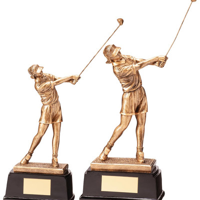 Trophy Superstore Royal Female Golf Trophy - mehrere Größen verfügbar - kostenlos