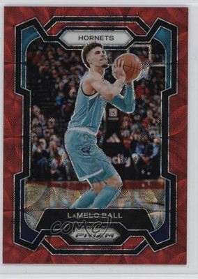 2023-24 Panini Prizm Choice Red Prizm 16/88 LaMelo Ball #41 7y2