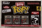Funko Bitty Pop! Deadpool Marvel 4-Pack Vinyl Figurines Mystery Pop Shelf
