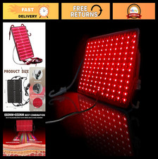 Red Light Therapy Panel Lamp - Infrared LED Device for Body  Face, 660nm/850nm