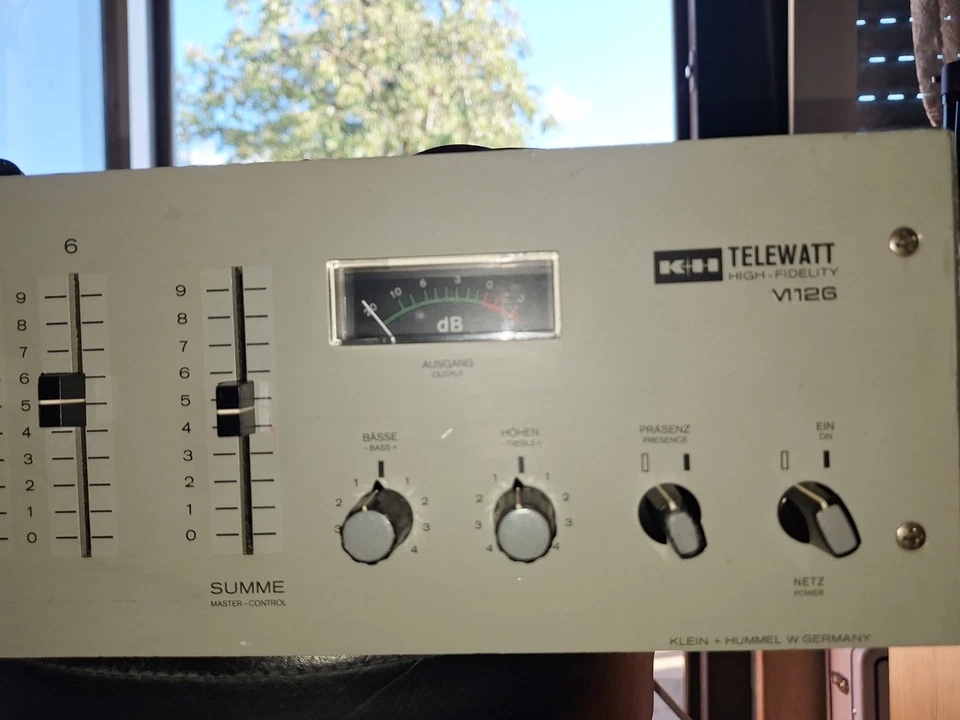 Klein und Hummel (Telewatt) Mischverstärker M126 - Bild 4 von 4