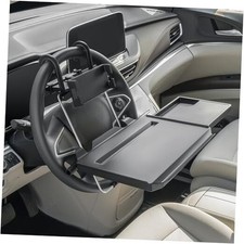 Large Car Steering Wheel Tray Back Seat Headrest Tray with Phone Holder, 15"