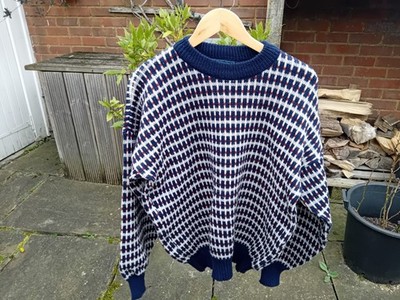 Vintage 80er Jahre Karrson Wollpullover Made In Norway Größe L