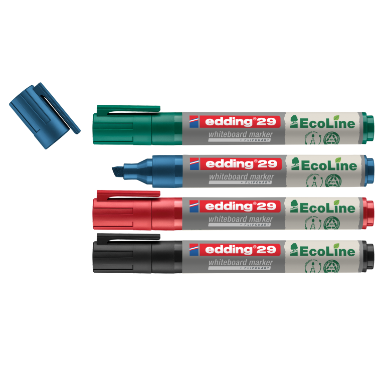 edding 29/4 S Ecoline whiteboard marker A5 Pack of 4