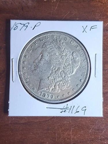1879-P Silver Morgan Dollar ■ XF ■ #1169