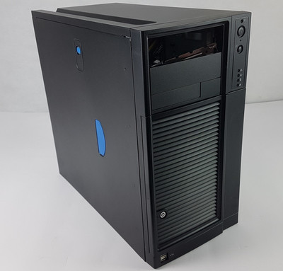 Intel SC5299DP PC Server Chassis BIG Tower Gehäuse Micro ATX Schwarz