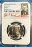 2021-P gem BU KENNEDY U.S. half dollar from mint set. NGC MS 67. #q112